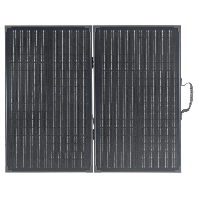 VEVOR salokāms saules panelis ar rāmi 100 W, N tipa monokristālisks 16BB ar 24% efektivitāti, IP67 ūdensizturīgs ar 30 A PWM kontrolieri un MC4 izvadi, piemērots kempingam, pārgājieniem un RV ceļojumiem - ZEMLETES.LV