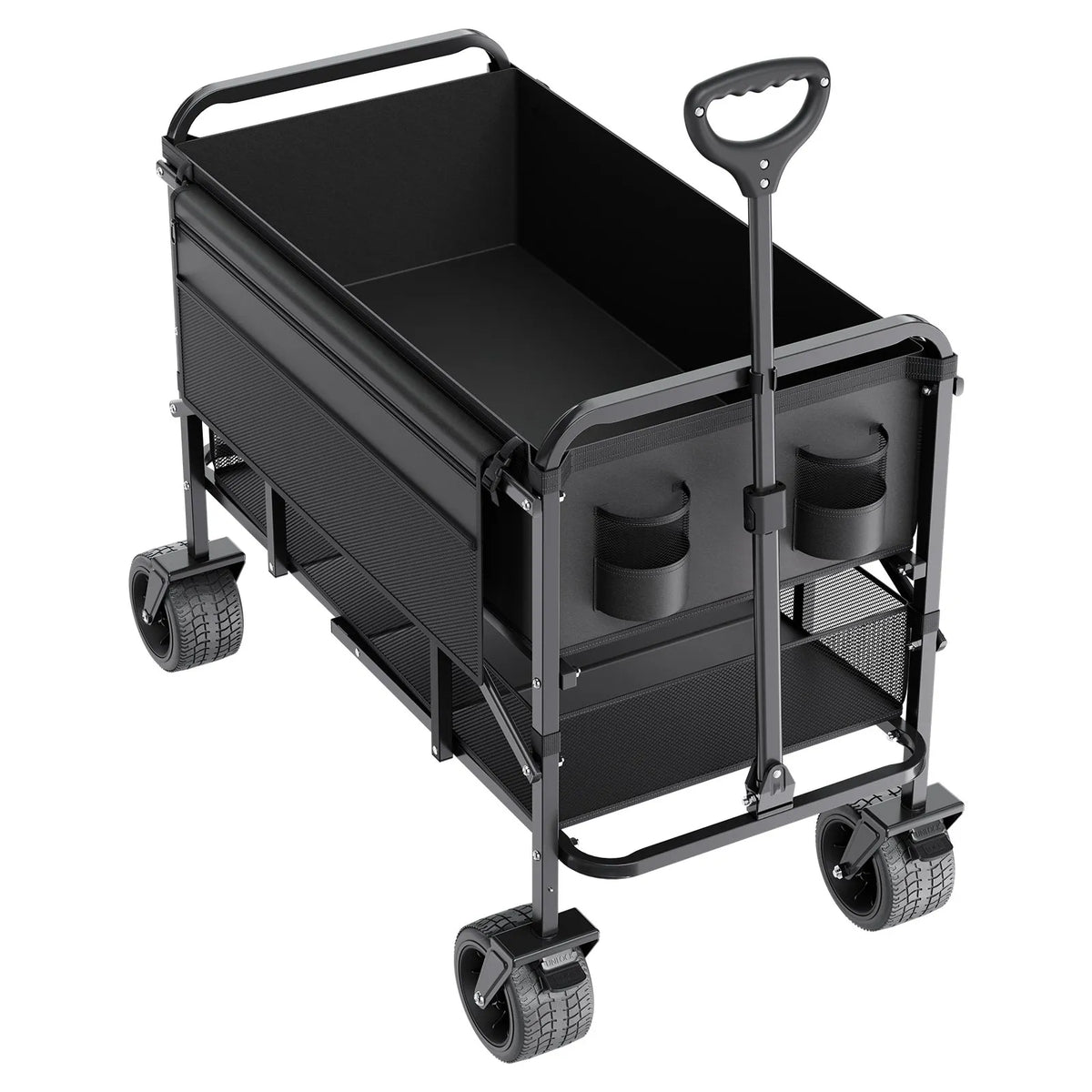 Salokāms divstāvu ratiņkomplekts, 300 l, 204 kg kravnesība