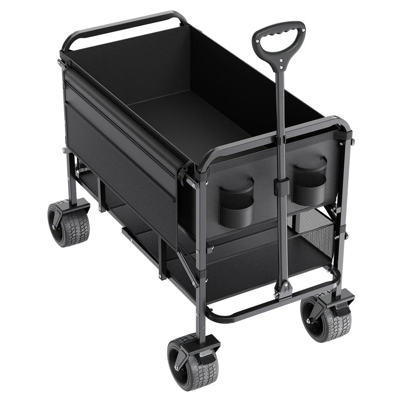 Salokāms divstāvu ratiņkomplekts, 300 l, 204 kg kravnesība