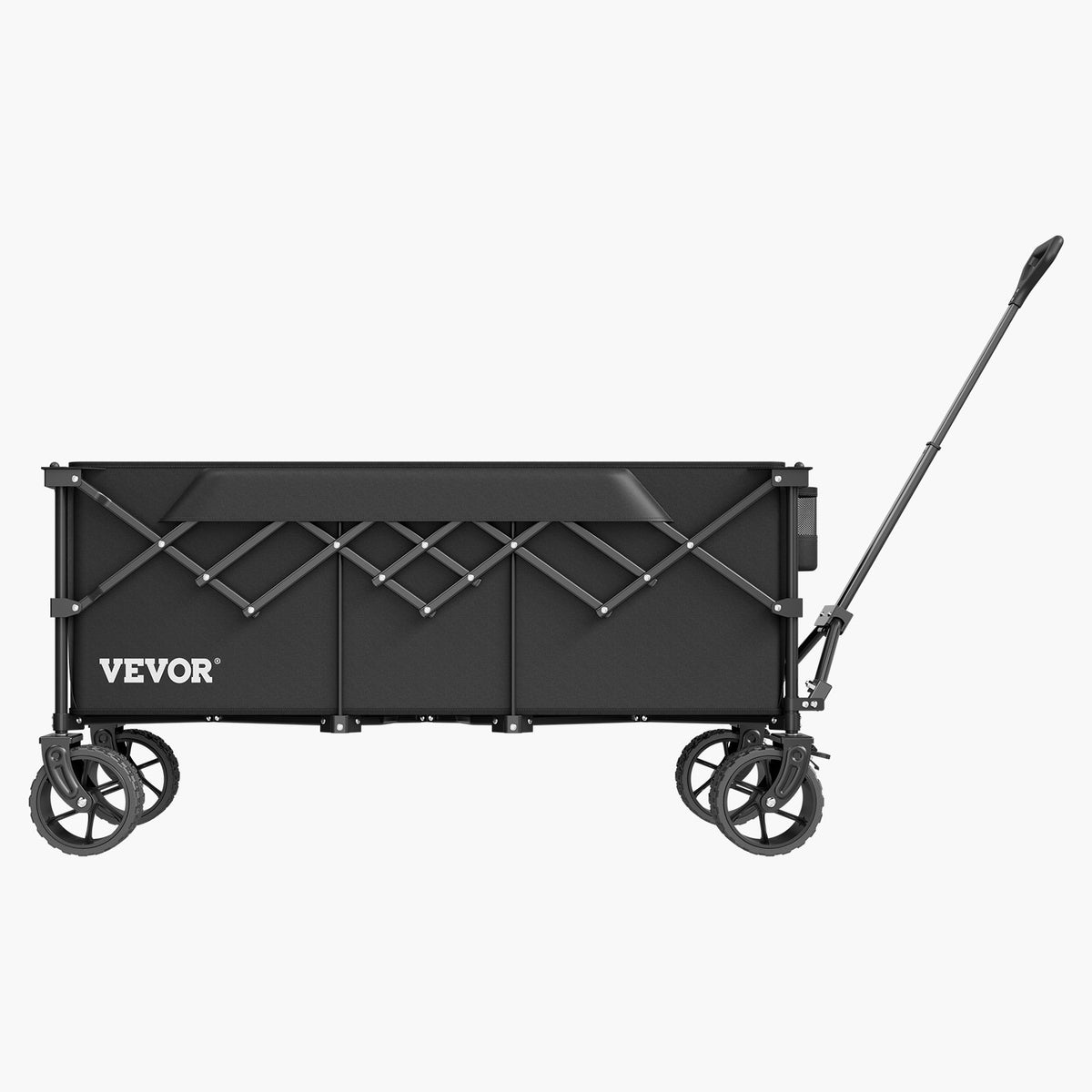 VEVOR Saliekami dārza ratiņi 300 l, 204 kg kravnesība