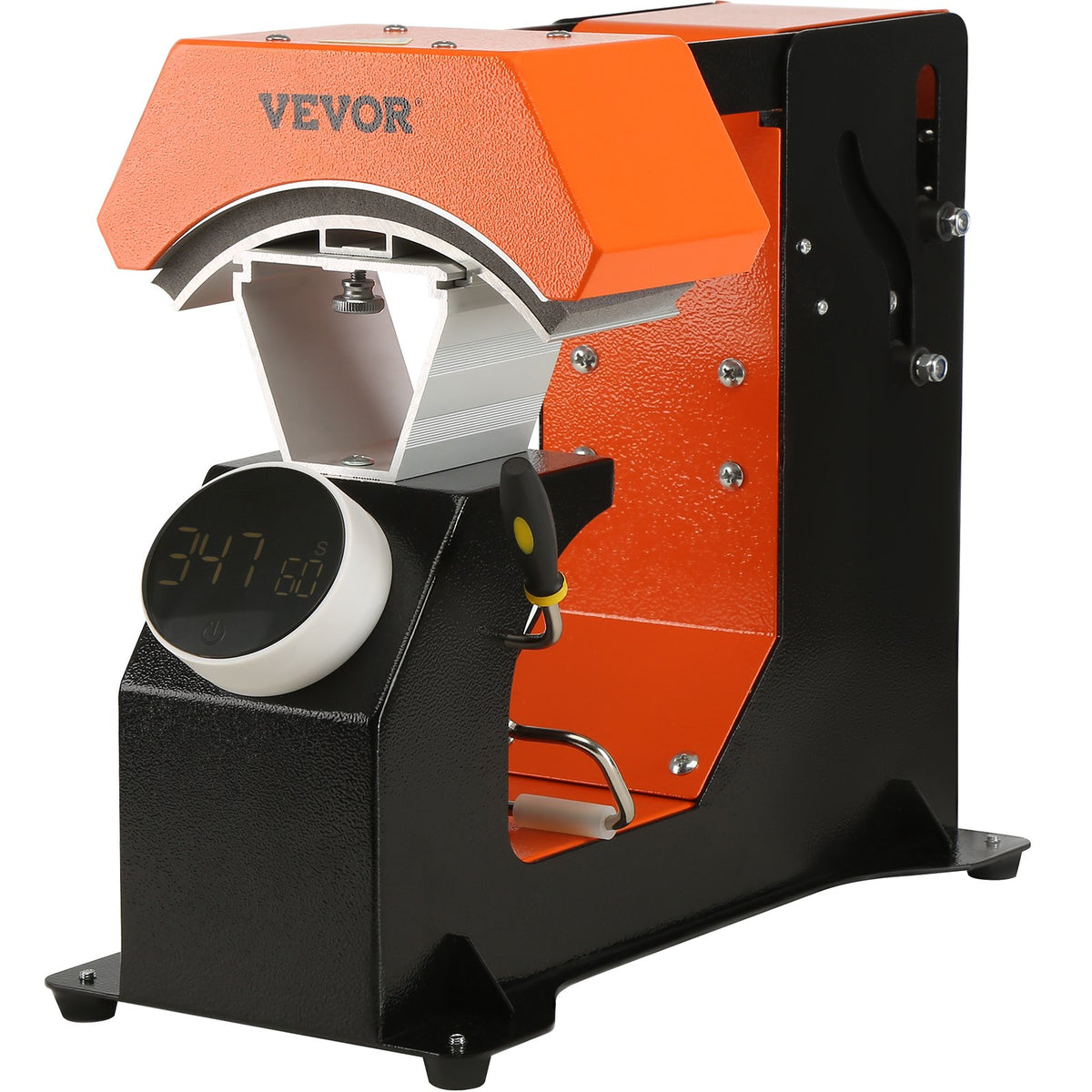 VEVOR automaatne mütsipress 3 küttepadjaga, sublimatsiooniks ja termotrükiks