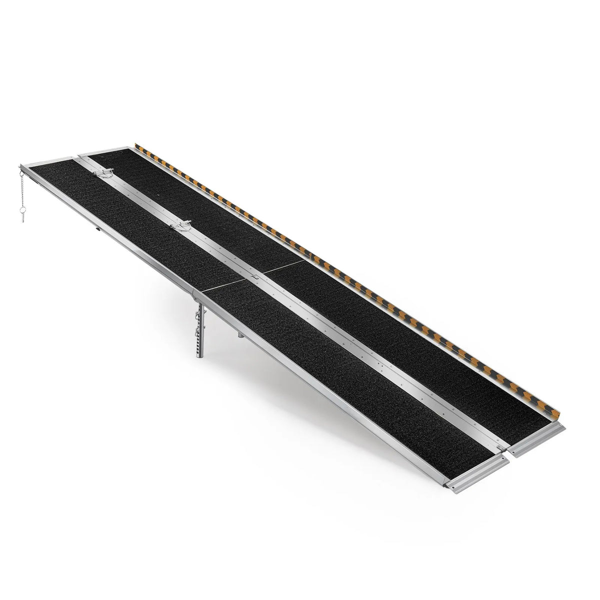 VEVOR Folding Aluminium Wheelchair Ramp 305 cm, Up to 363 kg, Non-Slip