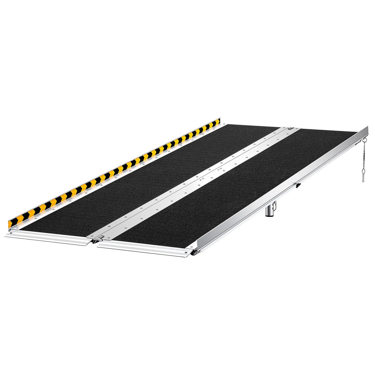 VEVOR Folding Aluminium Wheelchair Ramp 183 cm, up to 363 kg, Non-Slip