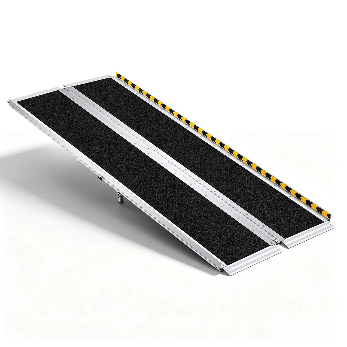 VEVOR Folding Aluminium Wheelchair Ramp 183 cm, up to 363 kg, Non-Slip