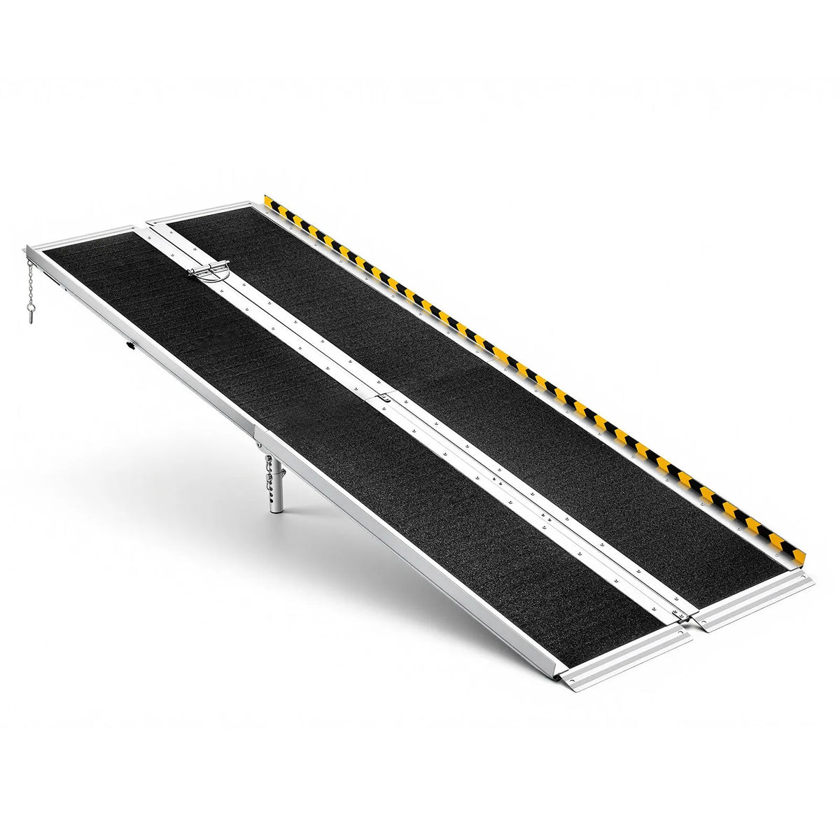 VEVOR Folding Aluminium Wheelchair Ramp 213 cm, up to 363 kg, Non-Slip
