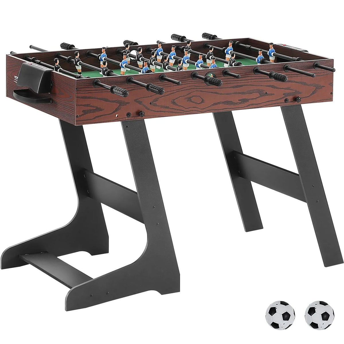 VEVOR Foldable Table Football Game 107 cm with 2 Balls