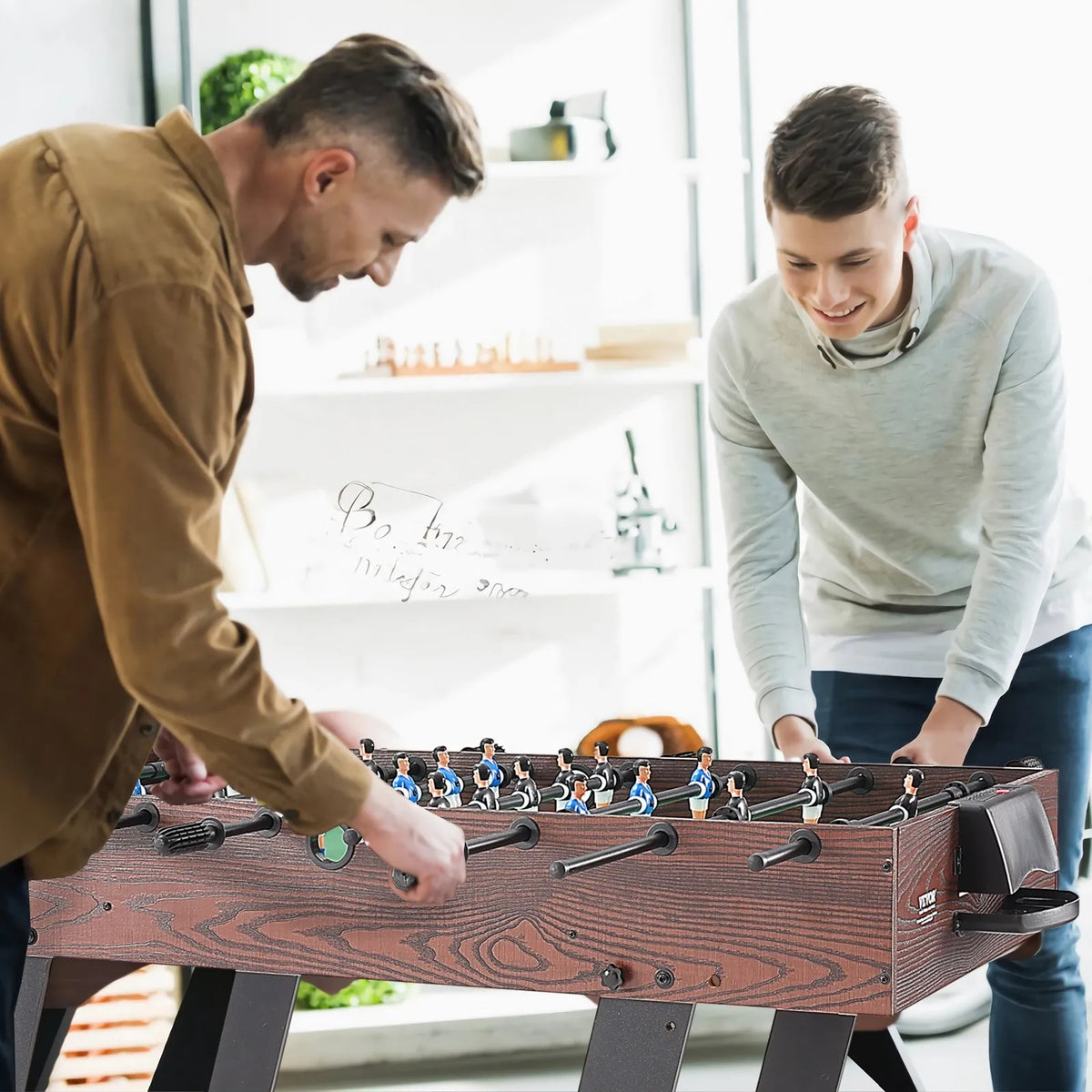 VEVOR Foldable Table Football Game 107 cm with 2 Balls