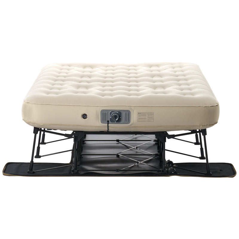 VEVOR piepūšamais matracis ar rāmi un sūkni, 2 personām, kempinga gulta, līdz 272 kg noslodzei