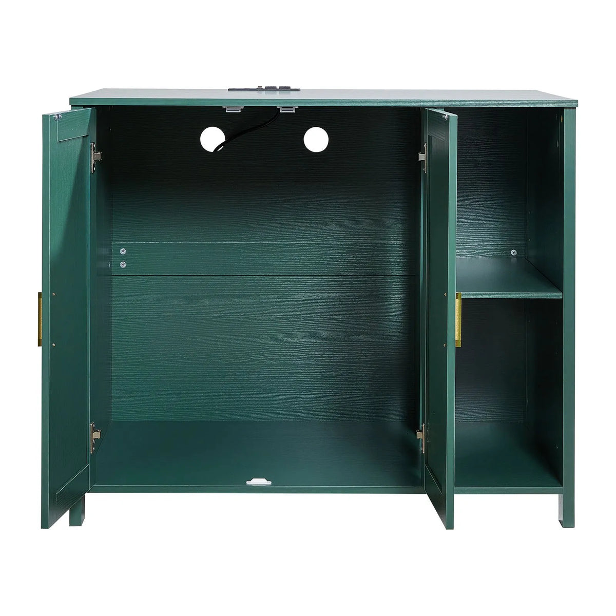 VEVOR Automatic Cat Litter Box Cabinet with Drawer and Plug, 105 cm