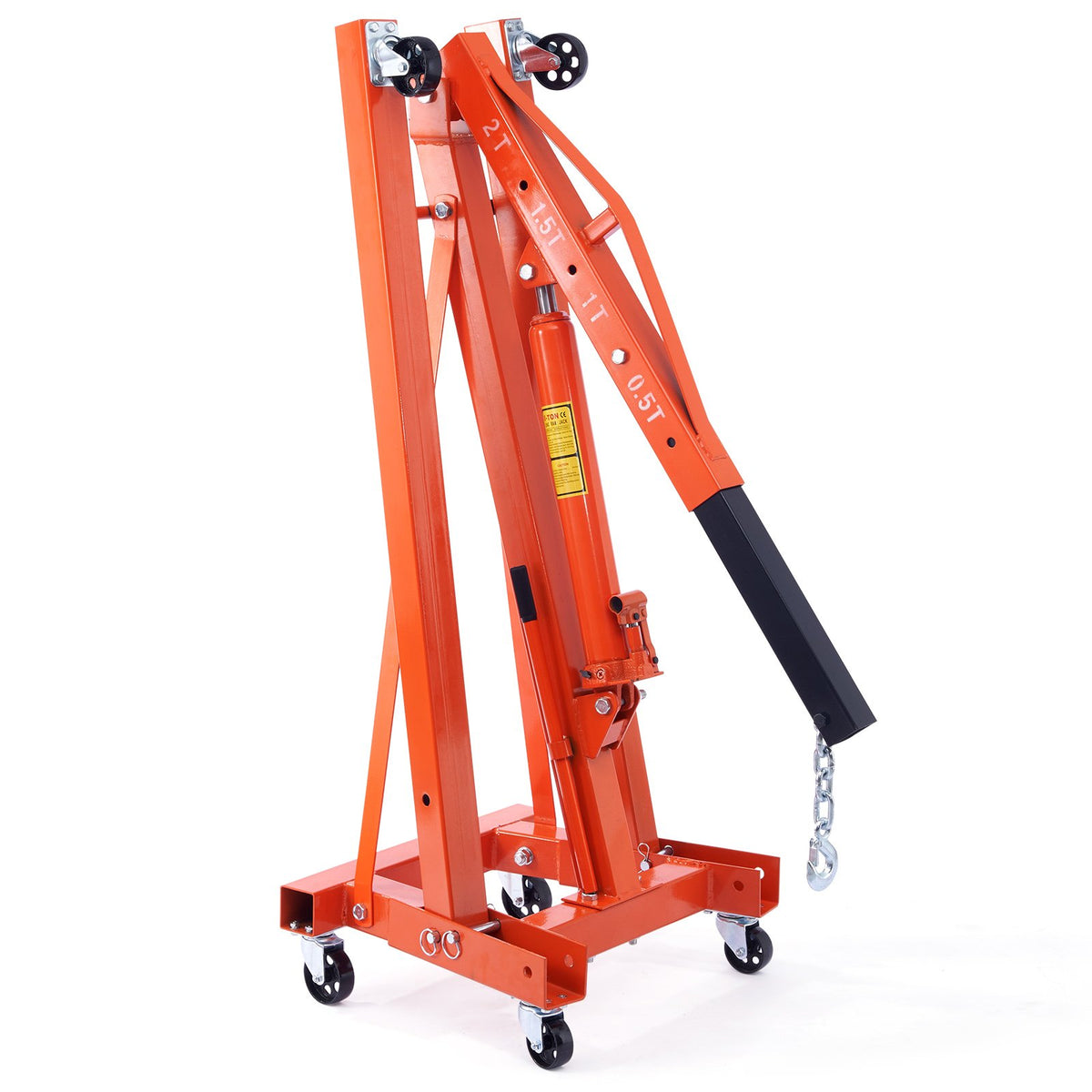 VEVOR Engine Hoist Leveller, 2 Tonnes, Workshop Lifting Tool, Cargo Lifting Equipment