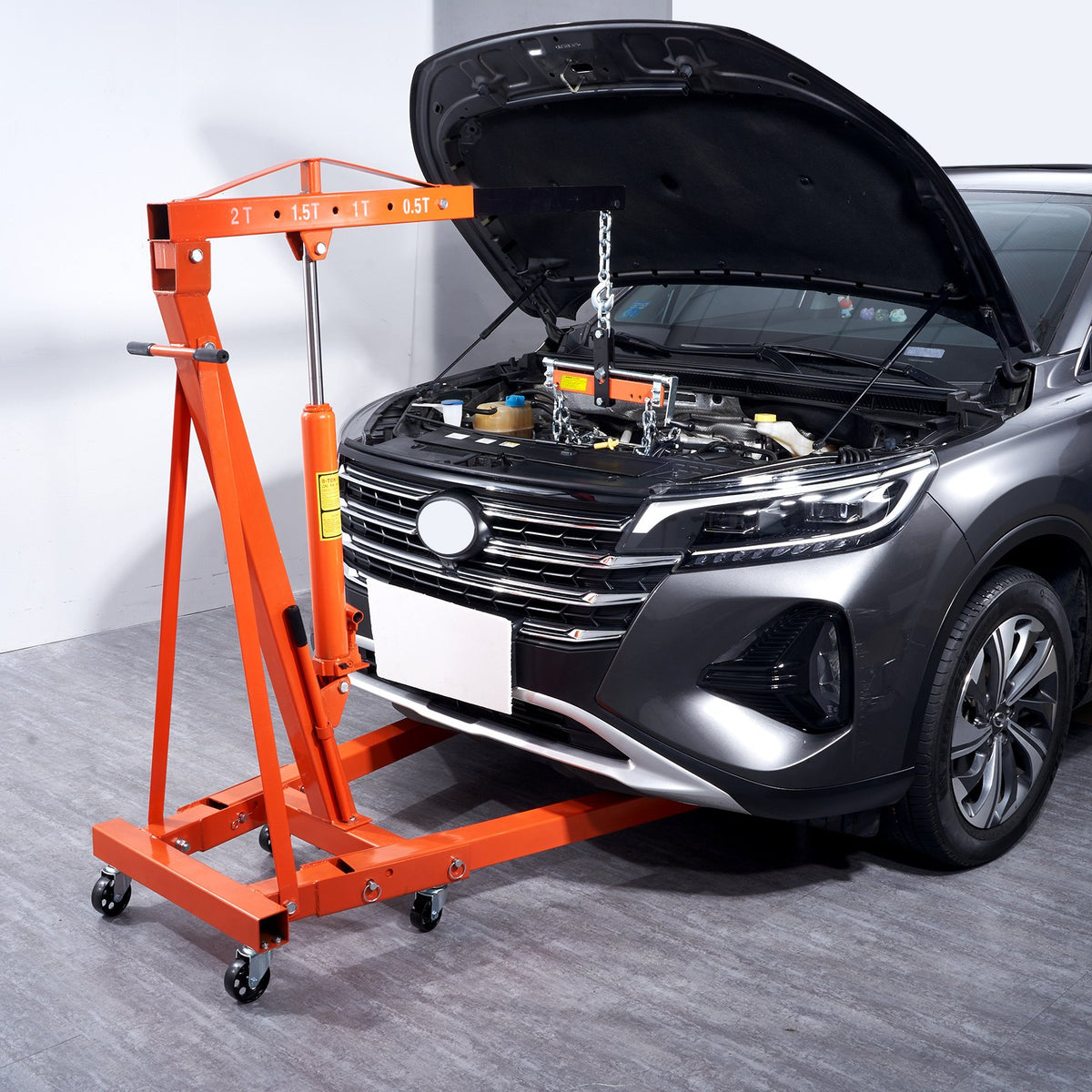 VEVOR Engine Hoist Leveller, 2 Tonnes, Workshop Lifting Tool, Cargo Lifting Equipment
