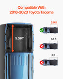 VEVOR Trīsdaļīgs salokāmais kravas kastes pārsegs Toyota Tacoma (2016-2023)