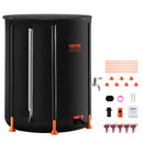 Salokāma lietusūdens tvertne 380 l ar jaucējkrāniem un pārplūdes komplektu