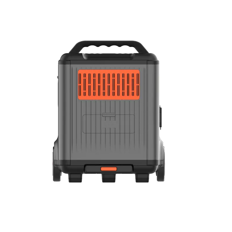 Piegāde līdz 14.dienām_OSCAL PowerMax 6000 pārvietojama LiFePO4 elektrostacija, 6000 W, 3600 Wh, paplašināma līdz 57,6 kWh, 4 × 230 V, UPS, Wi-Fi, Bluetooth un 2400 W saules uzlāde