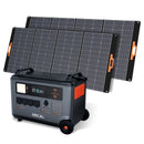 PowerMax 6000 mobilā LiFePO4 elektrostacija ar PM400 Pro 400 W salokāmo saules paneli, 6000 W, 3600 Wh, UPS, Wi-Fi un Bluetooth