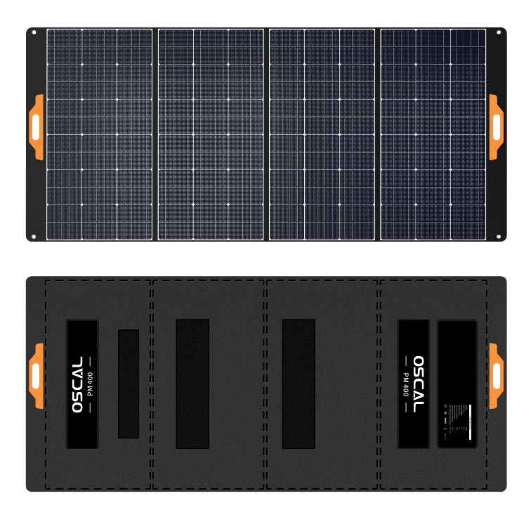 PowerMax 6000 mobilā LiFePO4 elektrostacija ar PM400 Pro 400 W salokāmo saules paneli, 6000 W, 3600 Wh, UPS, Wi-Fi un Bluetooth