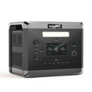 Q2501 mobilā LiFePO4 elektrostacija, 2400 W, 2160 Wh, 4800 W maksimālā jauda, 14 izejas, UPS, MPPT un 500 W saules uzlāde