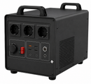 Piegāde līdz 14.dienām_ASGOFT mobilā LiFePO4 elektrostacija, 3300 W, 3300 Wh, 230 V, tīra sinusoidāla izeja, MPPT un saules uzlāde līdz 1200 W