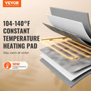 VEVOR paaugstināta apsildāma kaķu mājiņa ar sildīšanas paliktni, zaļa (S)