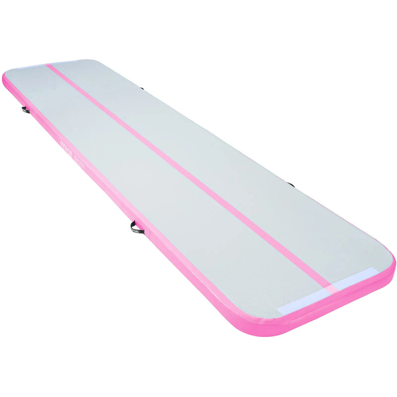 4 m piepūšamais Air Track treniņu celiņš vingrošanai ar pumpi