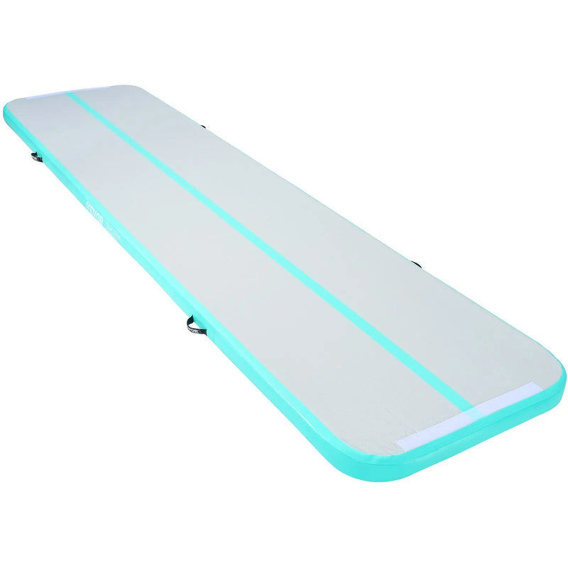 4 m piepūšamais Air Track treniņu celiņš vingrošanai ar pumpi