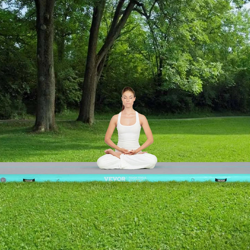 4 m piepūšamais Air Track treniņu celiņš vingrošanai ar pumpi