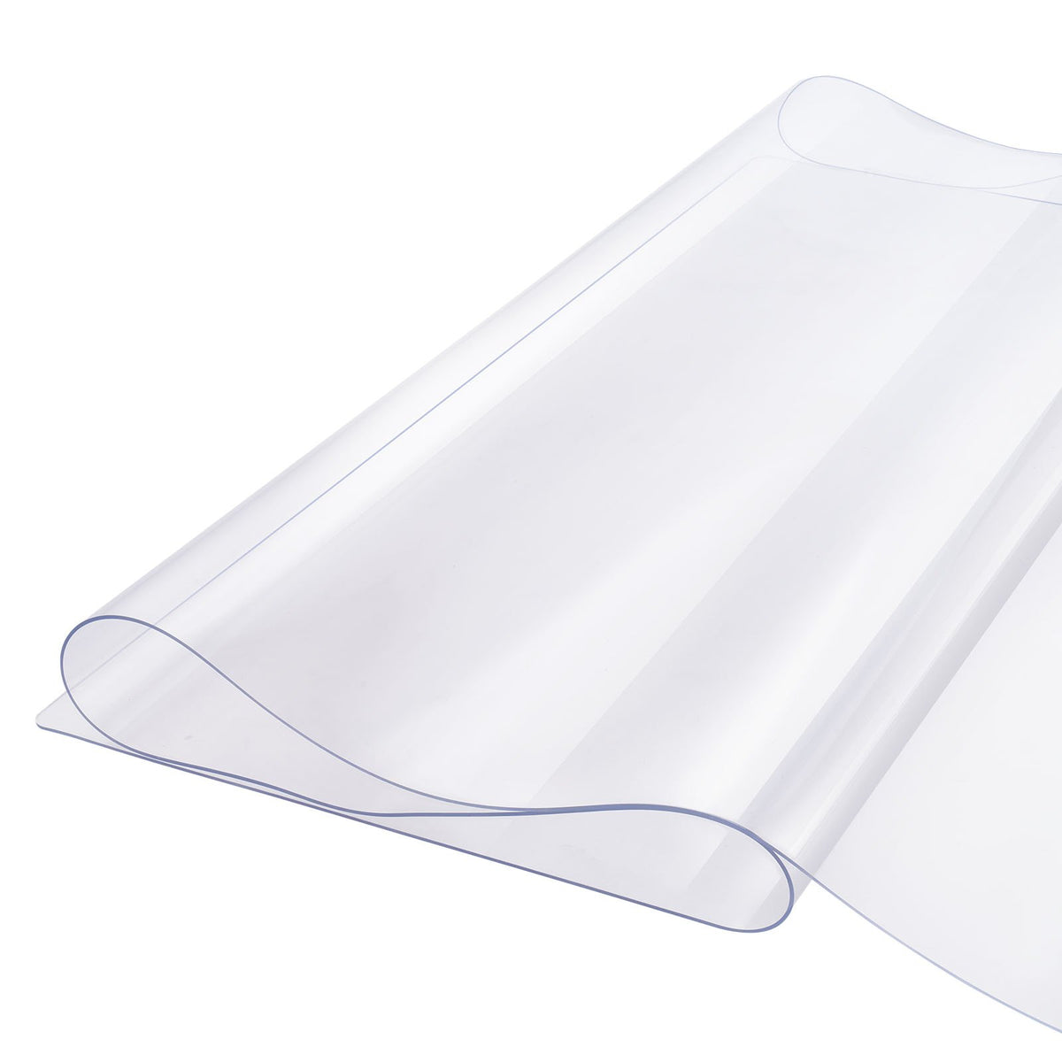 VEVOR PVC galda pārklājs 107 × 244 cm, 1,5 mm, caurspīdīgs, ūdensizturīgs
