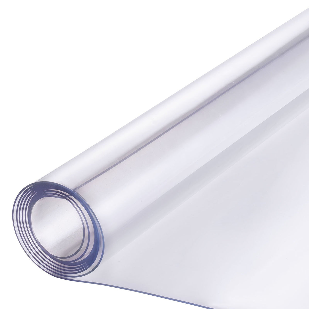 VEVOR PVC galda pārklājs 107 × 244 cm, 1,5 mm, caurspīdīgs, ūdensizturīgs