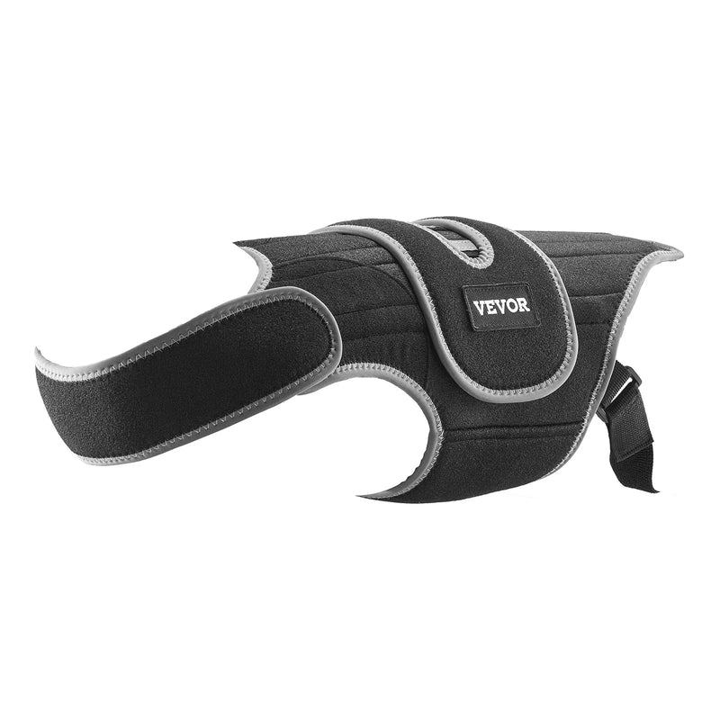 VEVOR suņu muguras balsts IVDD atbalstam, ortopēdisks regulējams muguras korsetes balsts ar atstarojošu apdari, mugurkaula atbalsts sāpju mazināšanai un pirms/pēcoperācijas aprūpei