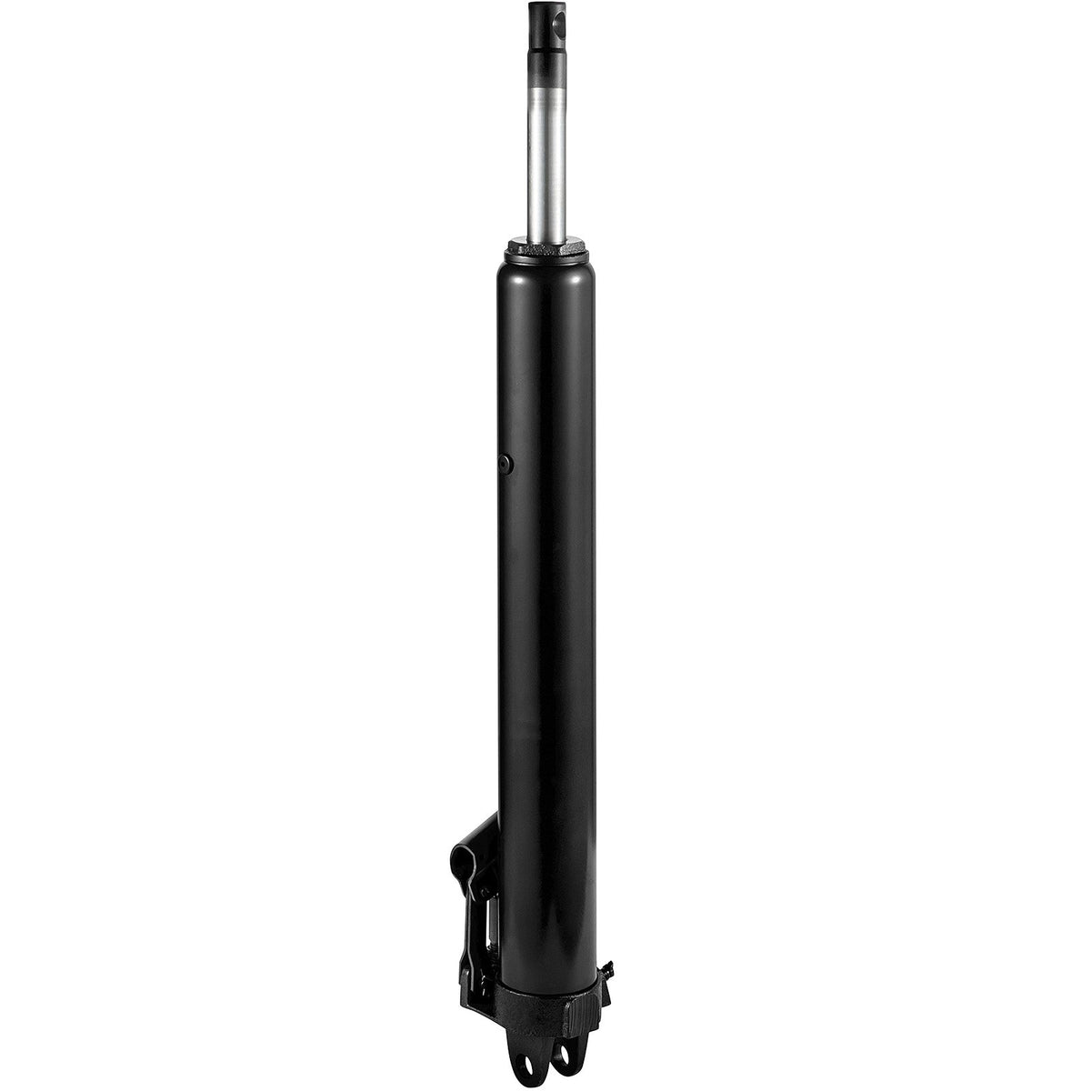 VEVOR Hydraulic Long Frame Jack, 3 t Lifting Capacity, with Single-Acting Pump and Clevis Base, Manual Floor Jack with Handle, Suitable for Garage/Workshop Cranes, Engine Lifting, Black