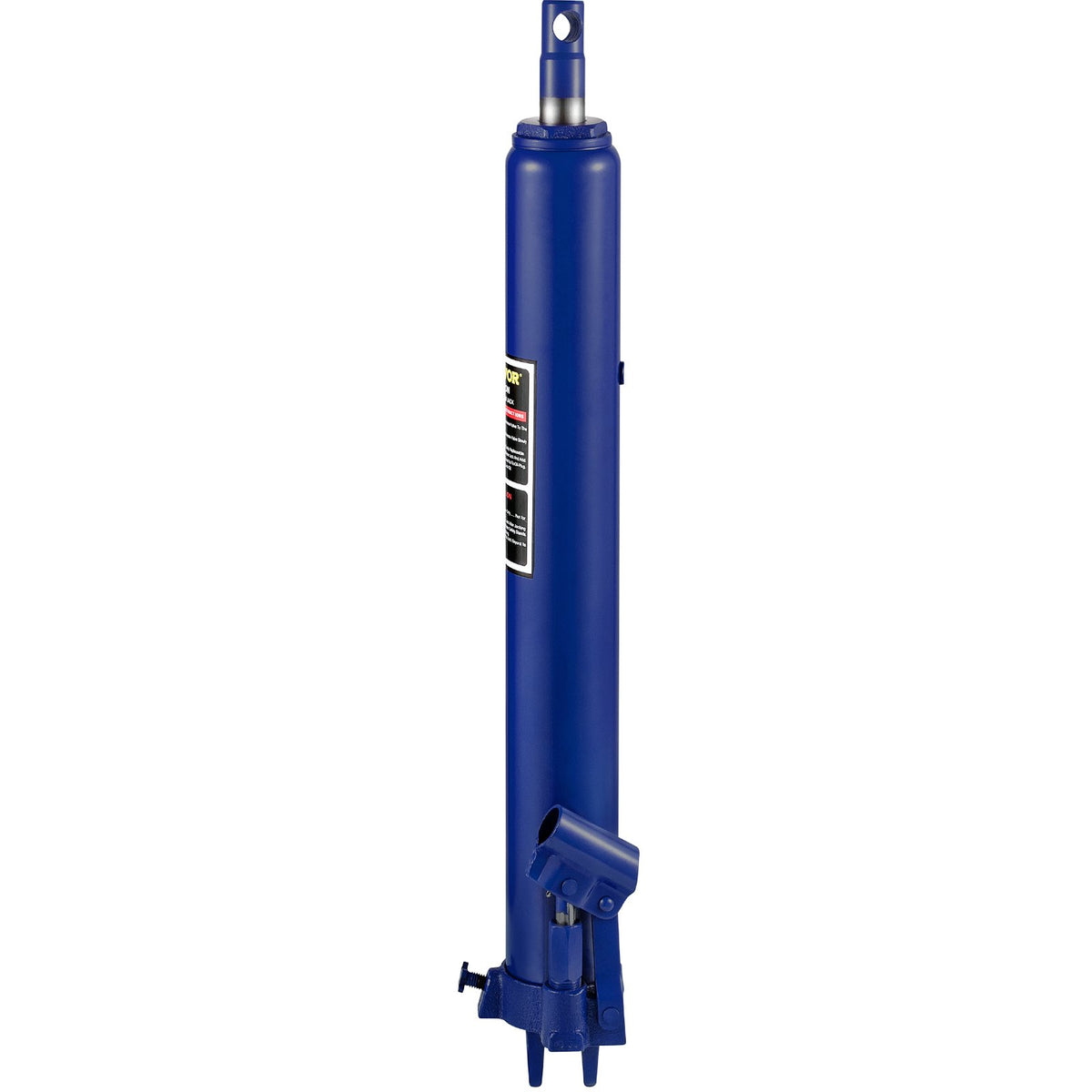 VEVOR Hydraulic Long Jack, 8 t Lifting Capacity, with Single-Acting Pump and Hook Base, Manual Trolley Jack with Handle, Suitable for Garages/Workshops, Engine Lifting, Blue