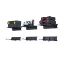 Pie sienas stiprināms veloturētājs ar 3 plauktiem 6 velosipēdiem