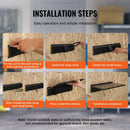 Pie sienas stiprināms veloturētājs ar 3 plauktiem 6 velosipēdiem