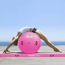 2 gab. Air Track komplekts – piepūšams akrobātikas vingrošanas paklājs ar pumpi