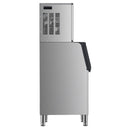 Komerciālā ledus mašīna 249,5 kg/24 h ar 136 kg ietilpīgu tvertni, automātisko pašattīrīšanos un skārienekrānu, piemērota bāriem, kafejnīcām un restorāniem