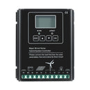 VEVOR 12 V 400 W saules un vēja enerģijas komplekts, 2 × 100 W monokristāliskie saules paneļi, 200 W vēja turbīna un MPPT saules/vēja hibrīdais kontrolieris, piemērots mājām, kemperiem, laivām un bezpiekļuves sistēmām