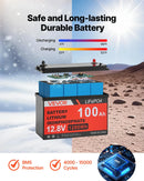 VEVOR 400 W pilns saules enerģijas komplekts ar 2 × 200 W monokristāliskajiem paneļiem, 12,8 V 100 Ah LiFePO₄ akumulatoru, 40 A MPPT uzlādes kontrolieri un 1000 W invertoru mājai, kemperiem, laivām un autonomām sistēmām