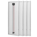 VEVOR 400 W pilns saules enerģijas komplekts ar 4 × 100 W monokristāliskajiem paneļiem, 12,8 V 200 Ah LiFePO₄ akumulatoru, 40 A MPPT uzlādes kontrolieri un 2000 W invertoru mājai, kemperiem, laivām un autonomām sistēmām