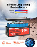 VEVOR 800 W 12 V pilns saules enerģijas komplekts, 4 × 200 W monokristāliskie saules paneļi + 12,8 V 300 Ah LiFePO₄ akumulators + 60 A MPPT uzlādes kontrolieris + 2000 W jaudas invertors mājai, nelielai saimniecībai, vasarnīcai un autonomām sistēmām