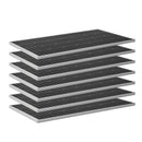 VEVOR 1200 W 24 V pilns saules enerģijas komplekts, 6 × 200 W monokristāliskie saules paneļi, 25,6 V 300 Ah LiFePO₄ akumulators, 24 V 3600 W hibrīdinvertors autonomām sistēmām lielai mājai, šķūnim vai saimniecībai