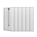 VEVOR 1200 W 24 V pilns saules enerģijas komplekts, 6 × 200 W monokristāliskie saules paneļi, 25,6 V 300 Ah LiFePO₄ akumulators, 24 V 3600 W hibrīdinvertors autonomām sistēmām lielai mājai, šķūnim vai saimniecībai