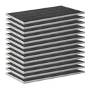 VEVOR 2400 W 48 V pilns saules enerģijas komplekts, 12 × 200 W monokristāliskie saules paneļi, 51,2 V 100 Ah LiFePO₄ akumulators, 48 V 5000 W hibrīdinvertors autonomām sistēmām lielai mājai, šķūnim vai saimniecībai