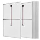 VEVOR 4800 W 48 V pilns saules enerģijas komplekts, 12 × 400 W monokristāliskie saules paneļi, 51,2 V 300 Ah LiFePO₄ akumulators, 2 × 5000 W hibrīdinvertori autonomām sistēmām lielai mājai, šķūnim vai saimniecībai