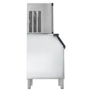 VEVOR profesionāls ledus ģenerators, 136 kg/24 h ledus ražošana, nerūsējošā tērauda uzglabāšanas tvertne 136 kg, automātiska pašattīrīšanās, skārienekrāns, piemērots bāriem, kafejnīcām un restorāniem