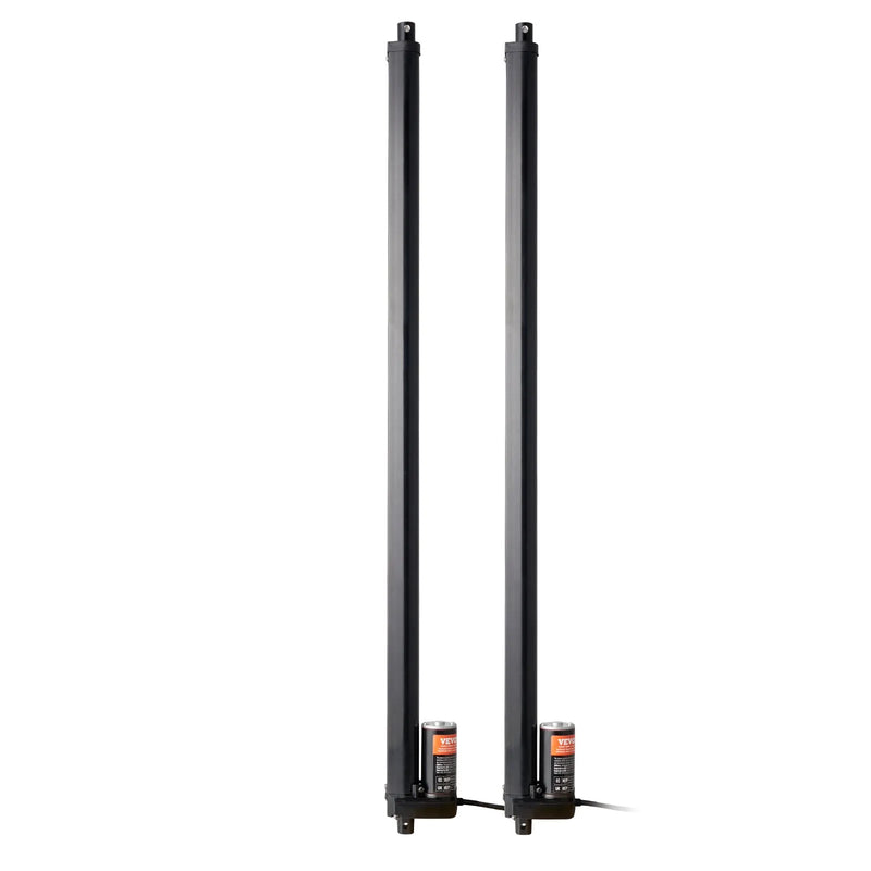 VEVOR lineārā aktuatora komplekts 2 gab., 12 V, gājiens 760 mm, ātrums 9 mm/s, slodze līdz 99,79 kg/1000 N, IP54 aizsardzība