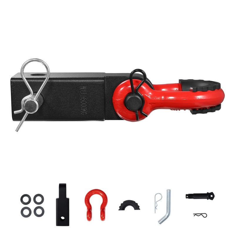 50 mm piekabes šakles āķa uzmava ar D-veida gredzenu kravas automašīnām un apvidus auto, 20 t
