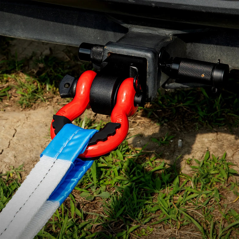 50 mm piekabes šakles āķa uzmava ar D-veida gredzenu kravas automašīnām un apvidus auto, 29,9 t