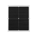 VEVOR 30 W 12 V saules paneļa akumulatora lādētājs, uzturošās uzlādes saules lādētājs ar viedo MPPT kontrolieri un regulējamu montāžas kronšteinu, IP67 ūdensizturīgs, paredzēts automašīnām, laivām, kemperiem, motocikliem un piekabēm