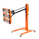 VEVOR 3300W infrasarkanā krāsas žāvēšanas lampa ar statīvu, 0,8 m² pārklājums, 1-60 min taimeris