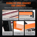 VEVOR 3300W infrasarkanā krāsas žāvēšanas lampa ar statīvu, 0,8 m² pārklājums, 1-60 min taimeris